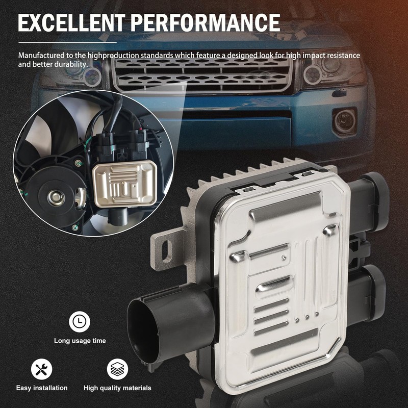 Cooling Fan Control Module for Evoque 2012-2016, Discovery Sport 2015-2016,