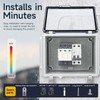 Large Waterproof Electrical Junction Box, IP67 Waterproof Clear ABS Plastic