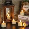 Sanmli 12pcs Rechargeable LED Tea Lights with Charging Base and