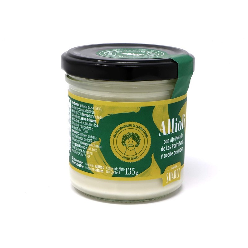 Allioli Garlic Salsa from the region of La Mancha Central