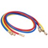 3Pcs AC Charging Hose Detection Liquid Filling Refrigerant Pipe 3Colour