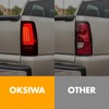 OKSIWA FULL LED Tail Light for 2003-2006 Chevy Silverado,Unique Shaped