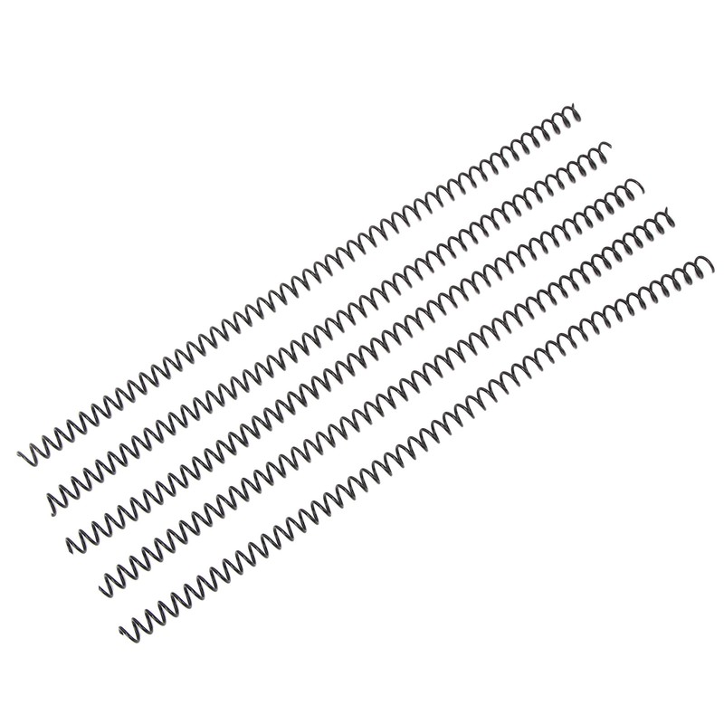 100PCS Spiral Binding Coils 48 Loops 4:1 Pitch A4 Paper