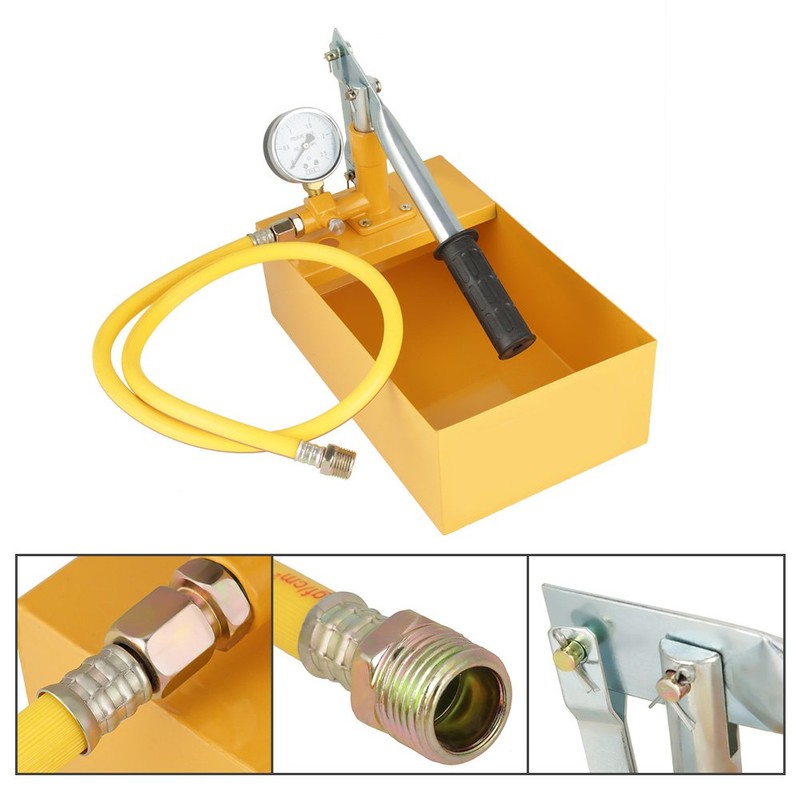 Hydrostatic Test Pump 2.5Mpa 25KG 13ml / time Manual Hydraulic
