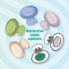 Steripod Clip-on Toothbrush Protector, Green/Silver, 2 Count