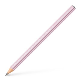 Faber-Castell Jumbo Sparkle Graphite Pencil - Rose Metallic