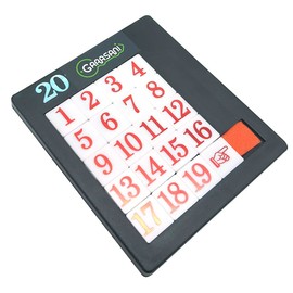Number Slide Puzzle Brain Teaser IQ Game (19 Number)