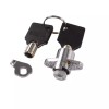 ZXMT Chrome Tour Pack Pak Trunk Lid Hinges Latch For