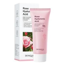 Bioaqua Crema Limpiador Rosas Acido Hialuronico Hidratante                                                                                            