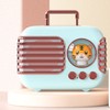 Cute Retro Bluetooth Speaker Mini Luggage Mini Speaker Creative Vintage