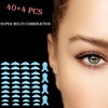 44 Piece Lash Lift Rods,Silicone Eyelash Perming Curler Makeup Tools,5