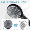 OFFO Shower Head,6 Modes Handheld Shower Head Large Powerful Boosting