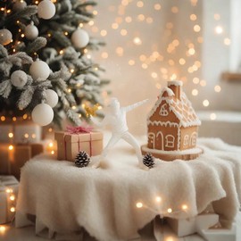 Yahu Lando Banksy Street Graffiti Art Statue,Throwing Flower Boy Figurine,Resin Statue Ornaments,Living Room Dining Desk Decorations,Bookshelf Decorative Objects,Modern Home Decor(8.6"/White)