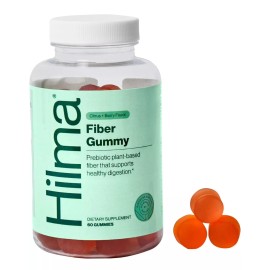Hilma Fiber Gummy Prebiotic Plant- Based Fiber That Supports Healthy Digestion