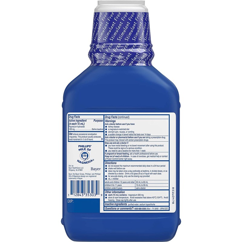 Phillips' Phillips' Milk of Magnesia Original 26 Fl Oz, Pack