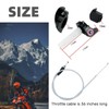 7/8" 22mm Twist Throttle Accelerator Handle Grip and Cable Kit