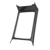 Central Console Water Cup Holder Trim Frame Carbon Fiber Style
