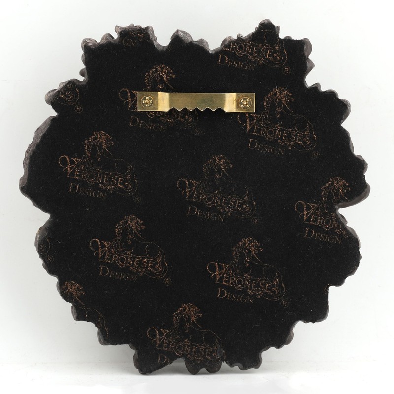 Veronese Design Greenman Wall Plaques (Polystone, Winter Small)