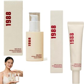 1988 Eye Cream  Facial Serum Set, Skin Moisturizing Skincare Kit for Daily Face Care, 30ml (Style AB)                                                 