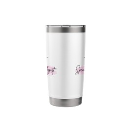 Therapy SLP LIFE Squad Future Speech Pathologist Graduation Stainless Steel Insulated Tumbler
