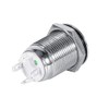 LED Momentary Push Button, 12 mm 12 V LED Push