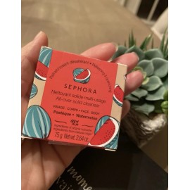 Sephora 2 Sephora All Over Solid Body & Face Cleanser watermelon Soap 75 g New in Box