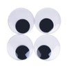 DECORA 3 Inch Large Sized Plastic Wiggle Googly Eyes with