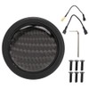 KIMISS Horn Button Carbon Fibre Steering Wheel Knob Steering Wheel