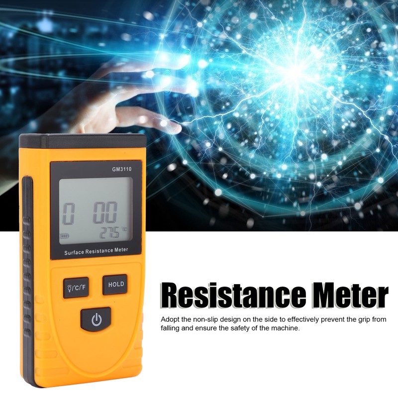 GM3110 Surface Resistance Meter High Accuracy Digital Display AntiStatic HighDefinition
