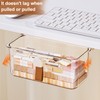 Pack of 2 Undermount Drawers, Large and Small, Hidden Drawer,