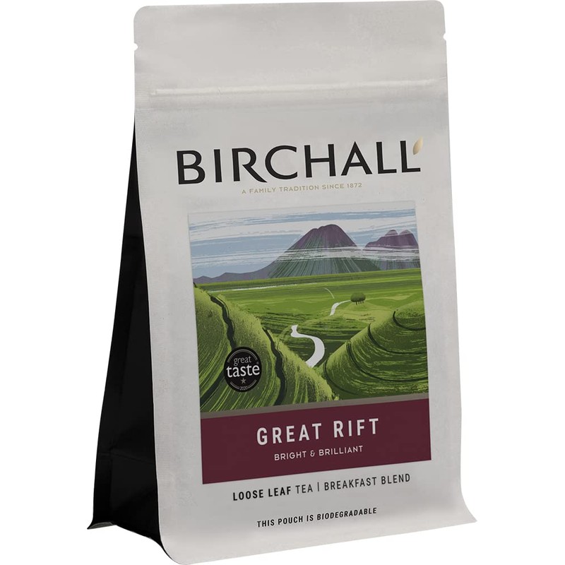 Birchall Tea, Great Rift Breakfast Blend, Breakfast Black Tea Bursting