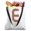 Creative Bold Leather Letter E - Design - Alphabet -