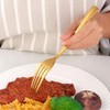 TEAHAHA 8 Piece Dinner Fork Set, Stainless Steel Fork Set，