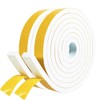 Fowong Draft Excluder for Doors - 2 Rolls (2m Each),