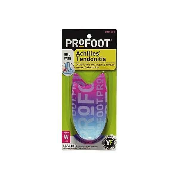 PROFOOT ProFoot Achilles Tendonitis Women's Orthotic Heel Cup, 1 ea