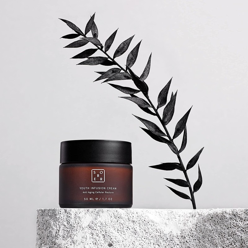sober® Youth Infusion Cream Highly Effective Anti-Ageing Face Cream Reduces
