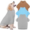 3 Pack Dog Sweaters for Small Dogs, Fleece Dog Sweater