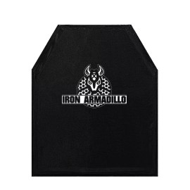 IRON ARMADILLO® LVL 3A Soft Body Armor Plate Multi Size stop 9MM .44MAG 1PC - 8.75"x11.75 Shooters Cut (SAPI Small)