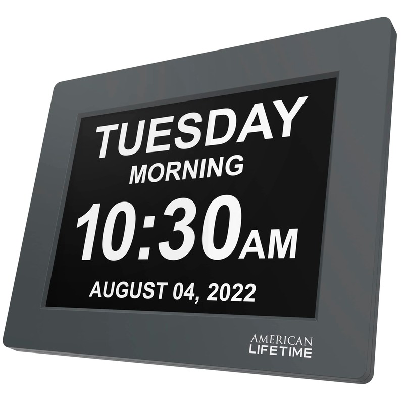 American Lifetime 【New 2024】 Dementia Clock Large Digital Clock for