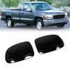 1 Pair Wing Mirror Cover Cap Left Right Door Mirror