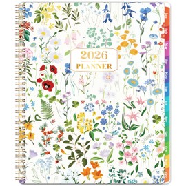 2026 Planner - 2026 Planner Weekly and Monthly from January to December, 9" x 11", Calendar Monthly Planners with Reference Calendar