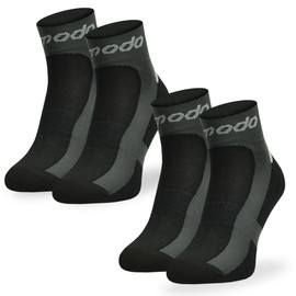 SKIETY Quick-Drying Thermoactive Cycling Socks STB DryTex - Hiking Socks - Comfortable Cycling Socks - Made In EU - Thermoactive Mountain Socks, Black - 2 Pairs