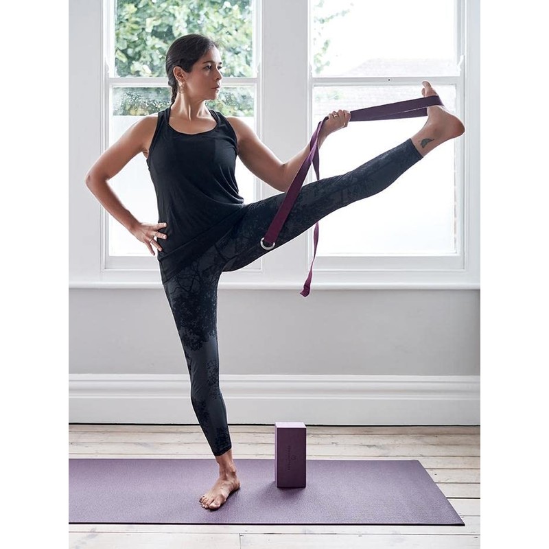 Yogamatters D-Ring Yoga Belt Strap - Organic Cotton, 2m |