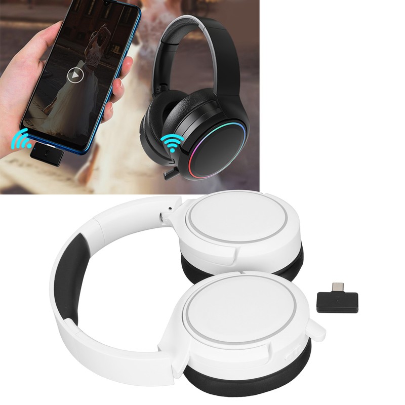 Wireless Headset 2.4G Bluetooth 5.1 Wireless Dual Mode Stereo Noise