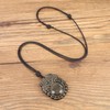 COAI Gift Ideas Lucky Necklace with Pixiu Pendant, Stone, Obsidian