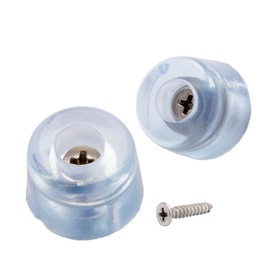 20pcs Round Furniture Pads,ULIFESTAR Wood Floor Protectors,Non Slip Furniture Leg Grippers Glides Sliders Caps Carpet Saver Surface Protection for Chair Table Desk Dresser Cabinet Sofa Feet