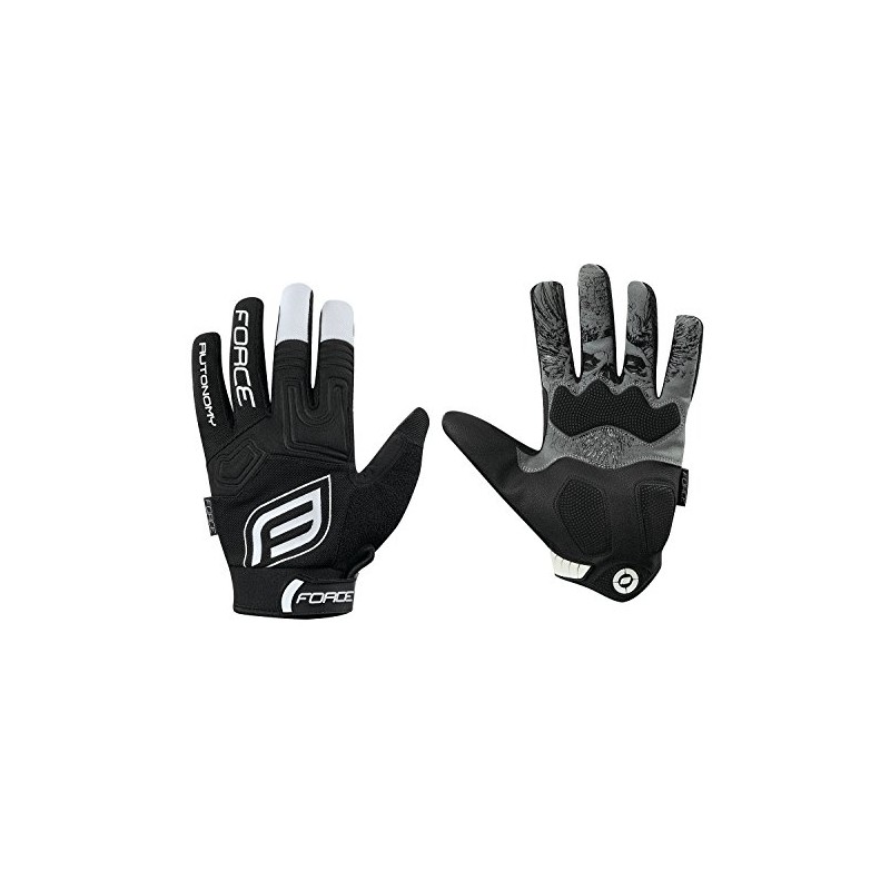 Force Autonomy Cycling Gloves, Long Finger Gloves, Gel Grip Glove