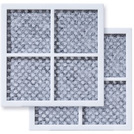 YoiYee 2-Pack Refrigerator Fresh Air Filter for LG LT120F, Activated Carbon Deodorizer, Easy Install Replacement Parts