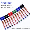JYWYBF 12 PCS Whiteboard Markers Erasable, Whiteboard Pens with Large