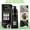 Shampoo Tinte Cubre Canas Dexe 400 Color Negro